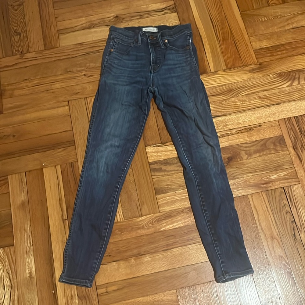 Madewell high rise skinny jeans